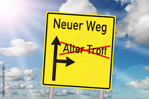 neuer Weg photo