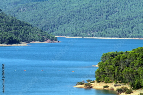 El Tranco dam,Cazorla and Segura sierra,nature reserve,Jaen,Spai
