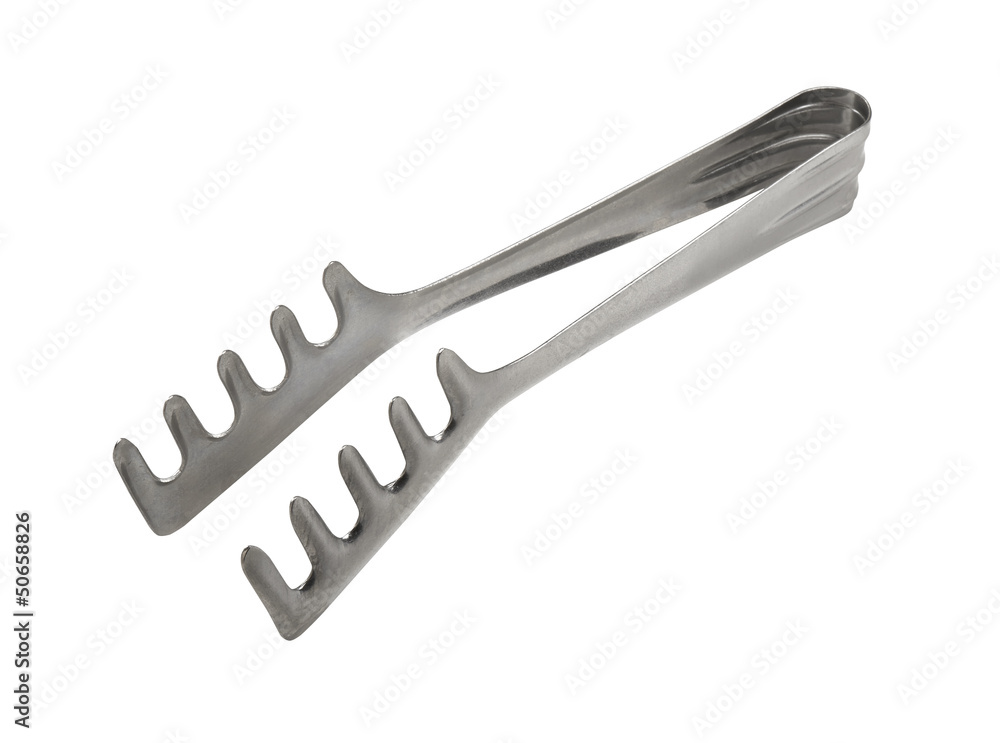 spaghetti tongs isolated on a white background (clipping path) spaghetti tongs isolated on a white background (clipping path)