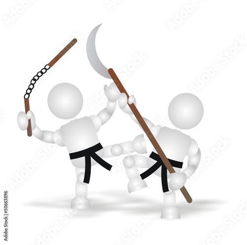 kung-fu (3D people)