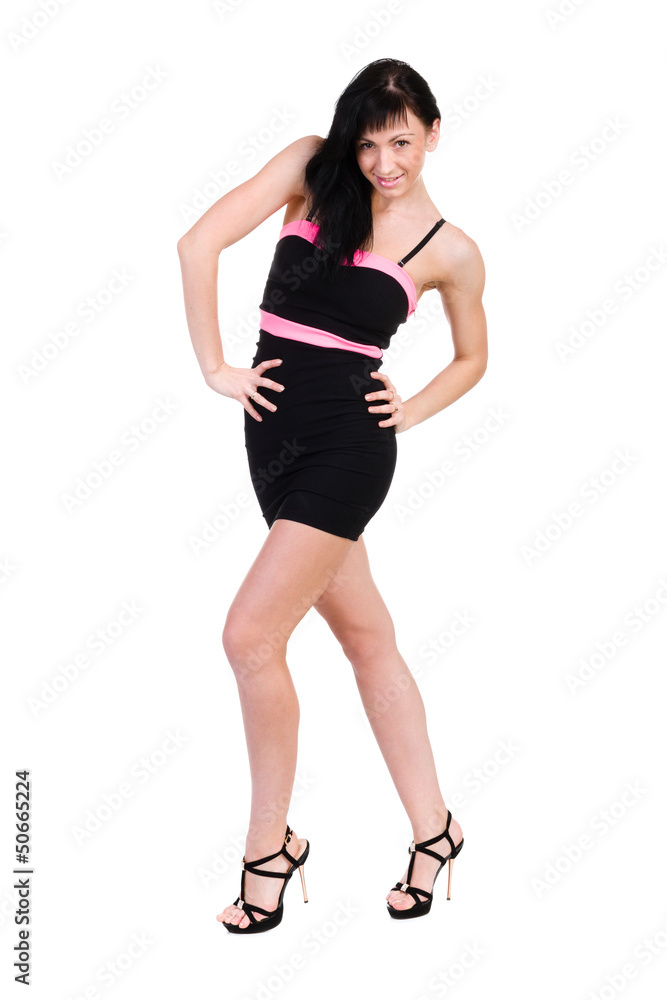 friendly smiling woman