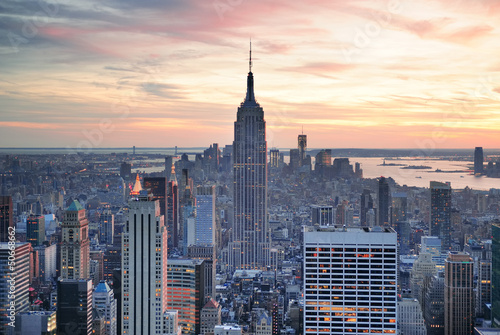 New York City sunset