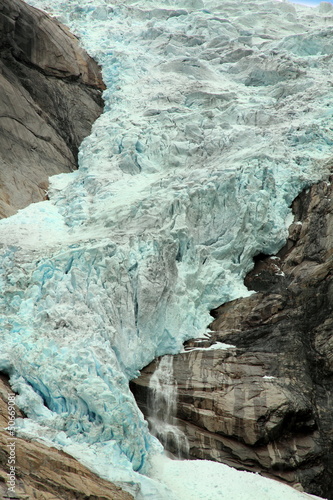 Briksdalesbreen Sogn og Fjordane Norway. photo