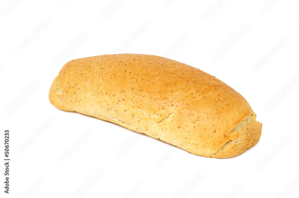 bread isolated on white background bread isolated on white background