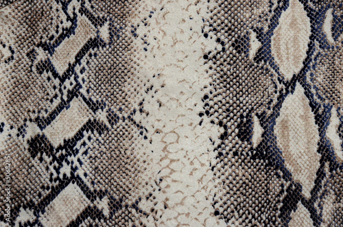 Tissu peau de serpent