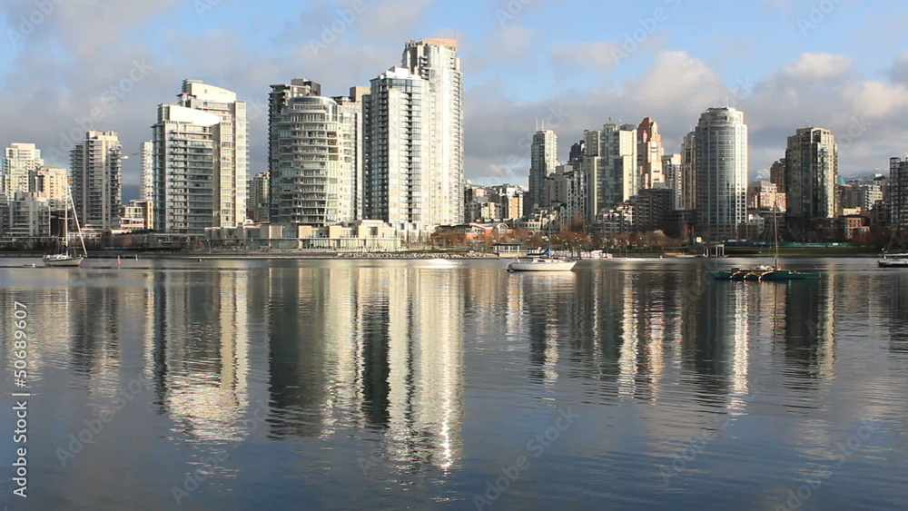 Yaletown Morning Reflections, False Creek, Vancouver Yaletown Morning Reflections, False Creek, Vancouver