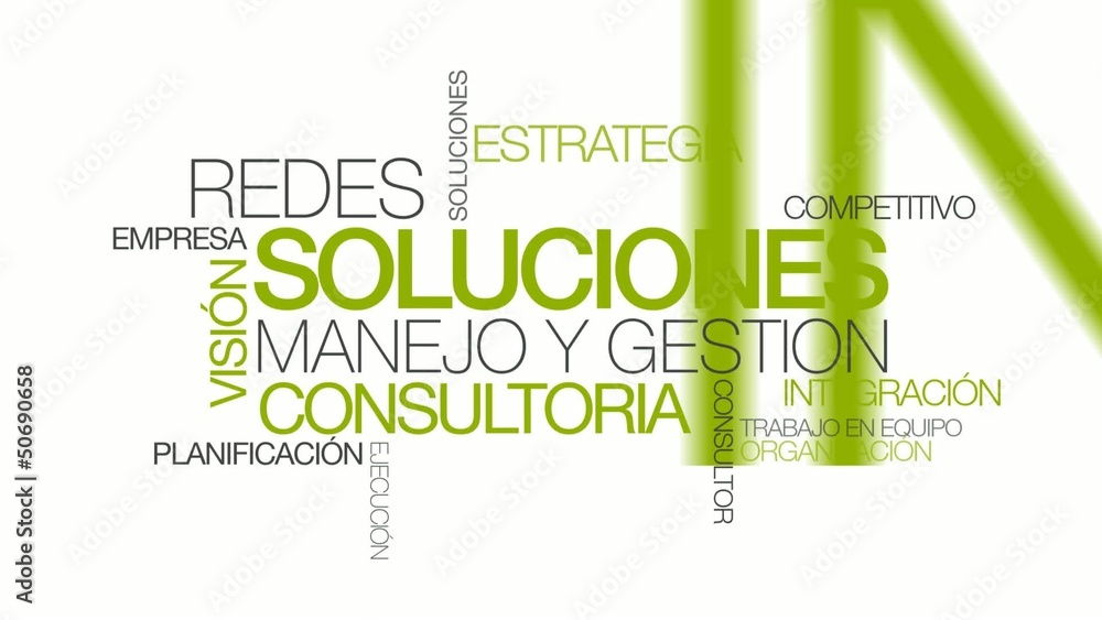 Soluciones manejo y gestión consultoría nube de etiquetas vídeo