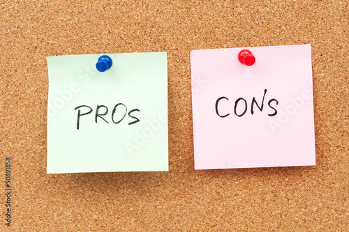 Pros and cons