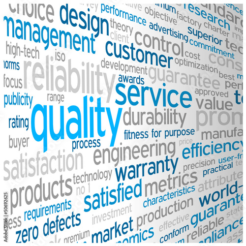 "QUALITY" Tag Cloud (guarantee service reliability satisfaction)