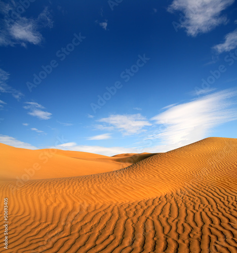 Fototapeta Naklejka Na Ścianę i Meble -  evening desert landscape