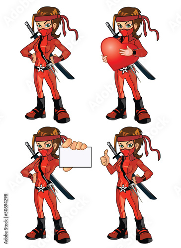 Sexy Red Ninja