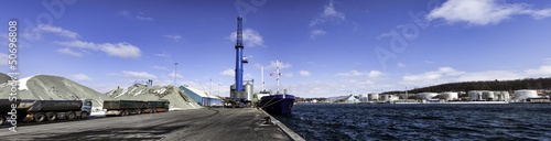 Aabenraa harbor in Denmark photo