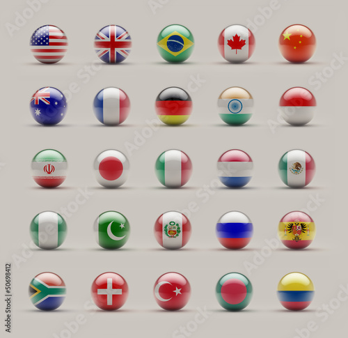 Free Download Sphere Flags - GFXLoad