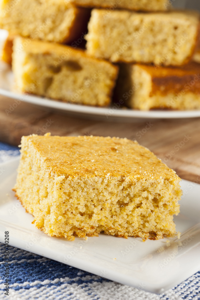 Golden Organic Homemade Cornbread Golden Organic Homemade Cornbread
