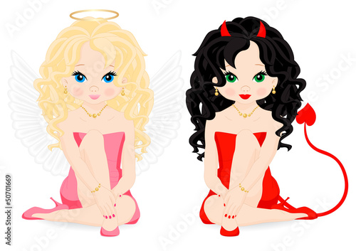 angel and devil