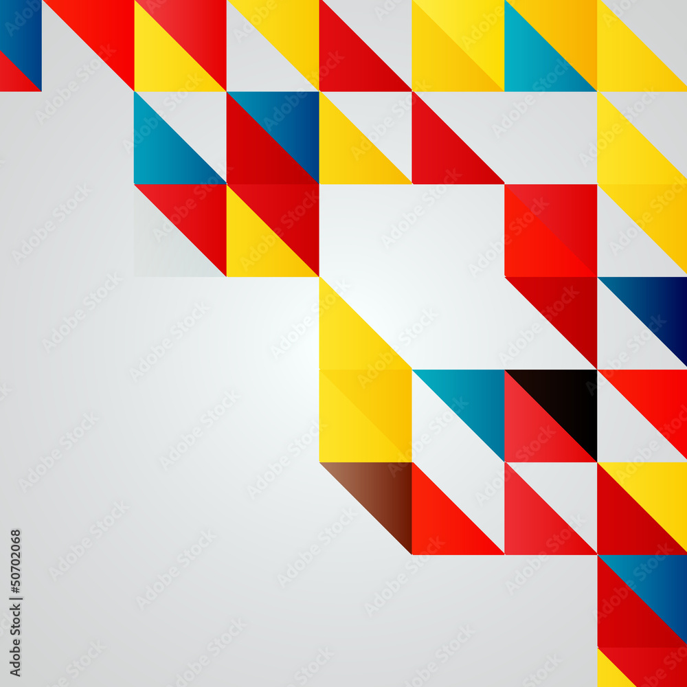 Colorful Mosaic Vector Background | EPS10 Illustration
