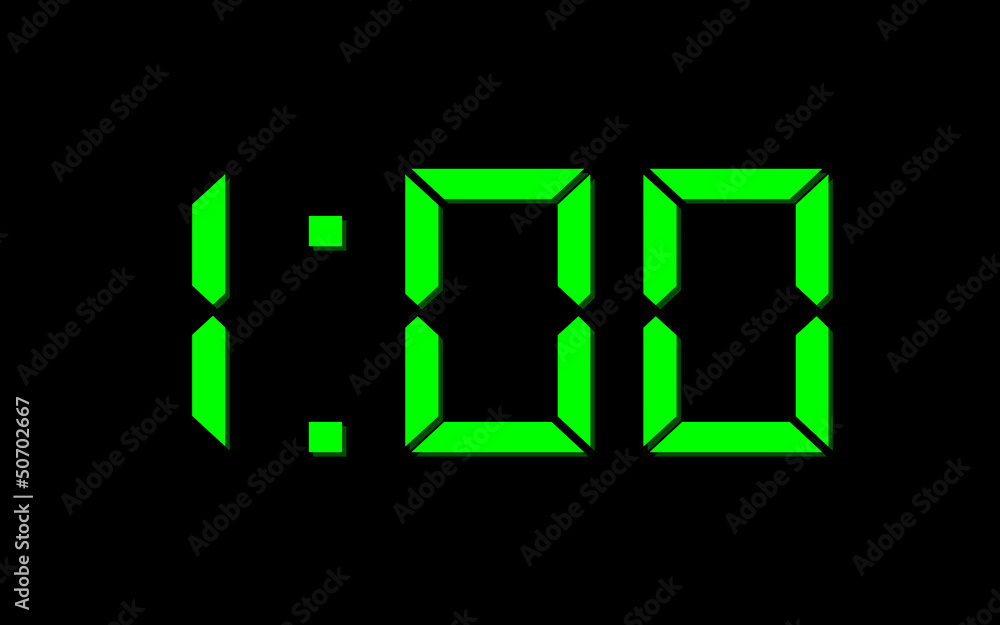one o'clock one o'clock