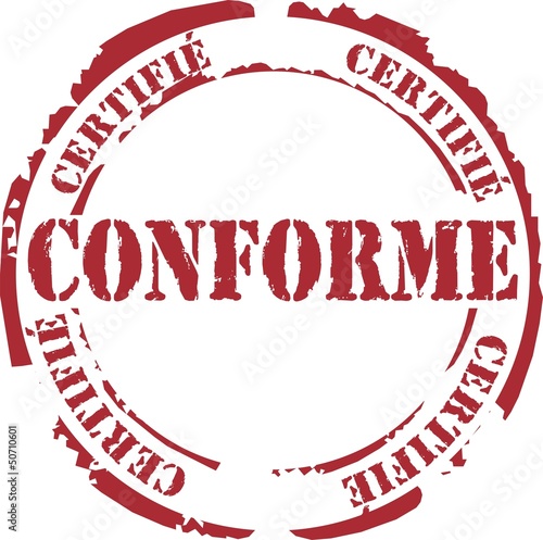 tampon certifié conforme Stock Vector | Adobe Stock