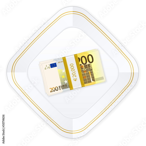 Wallpaper Mural plate and two hundred euro pack Torontodigital.ca