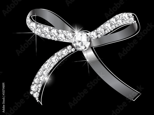 Diamond ribbon