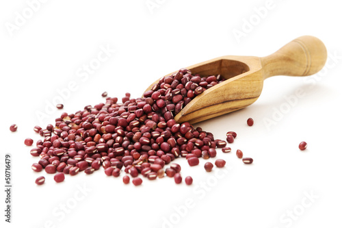 Red adzuki beans photo