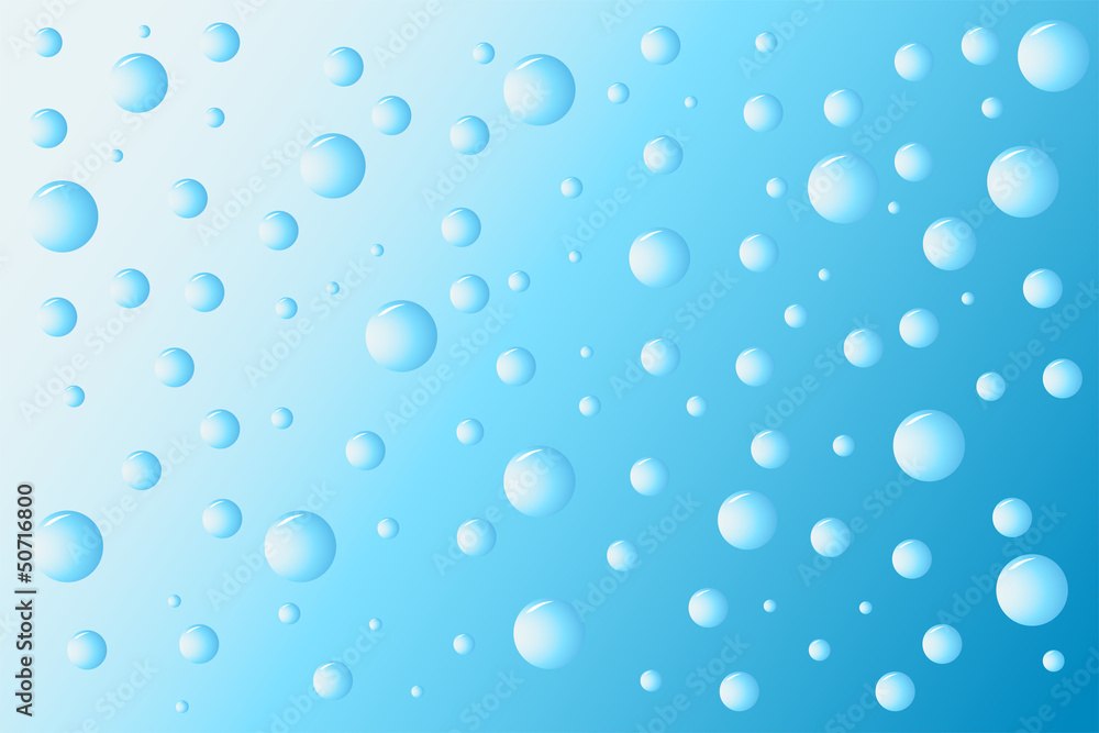 Transparent Water Drops