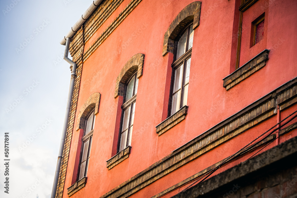 Vintage building with sky