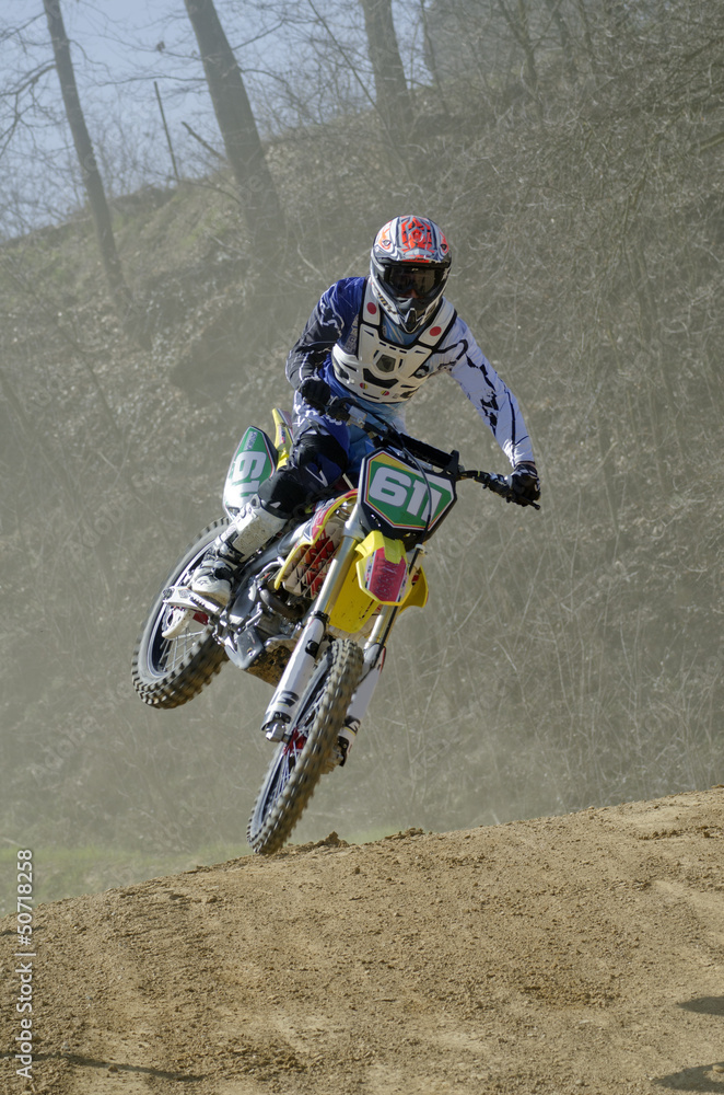 Motocross pilot