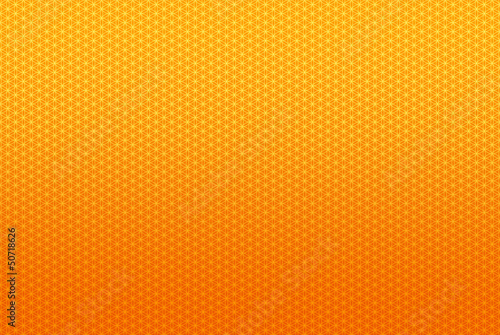 Hintergrund Muster Endlos - Blume des Lebens Orange 5