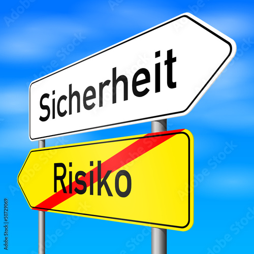 schild lr sicherheit risiko I