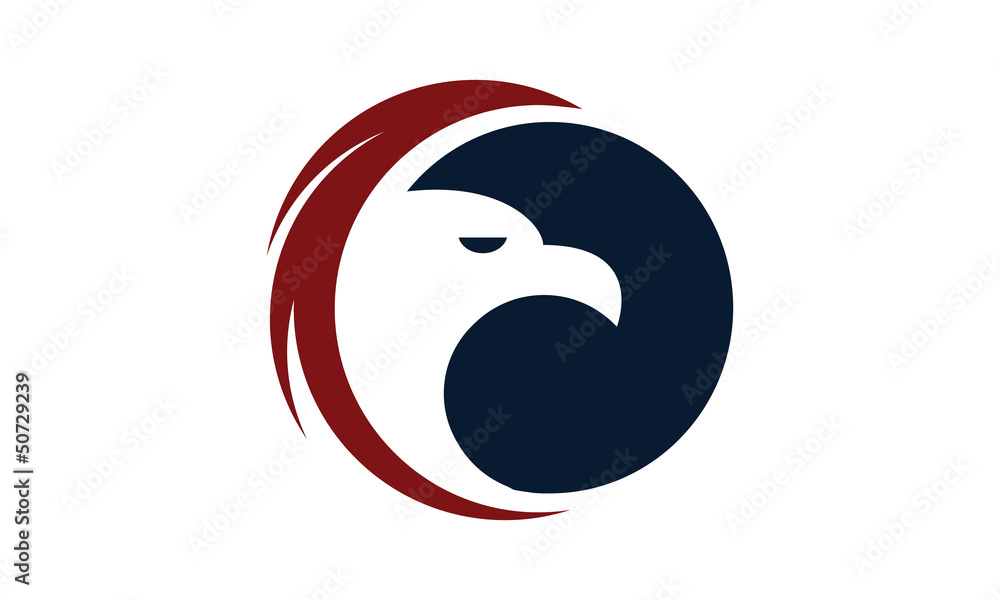 Logo aigle Stock Vector | Adobe Stock