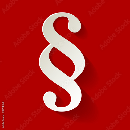 Paragraf Papier Hintergrund ROT
