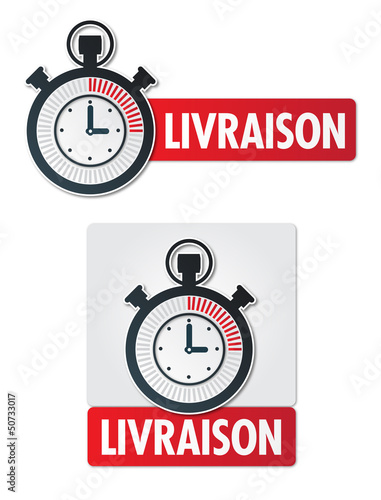 boutons livraison