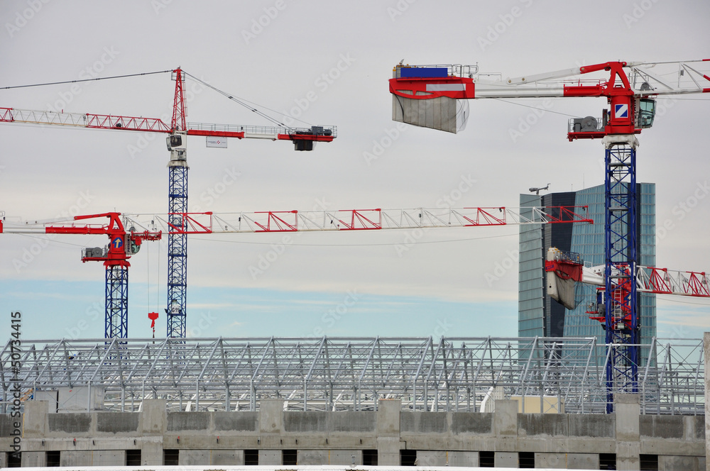 chantier urbain