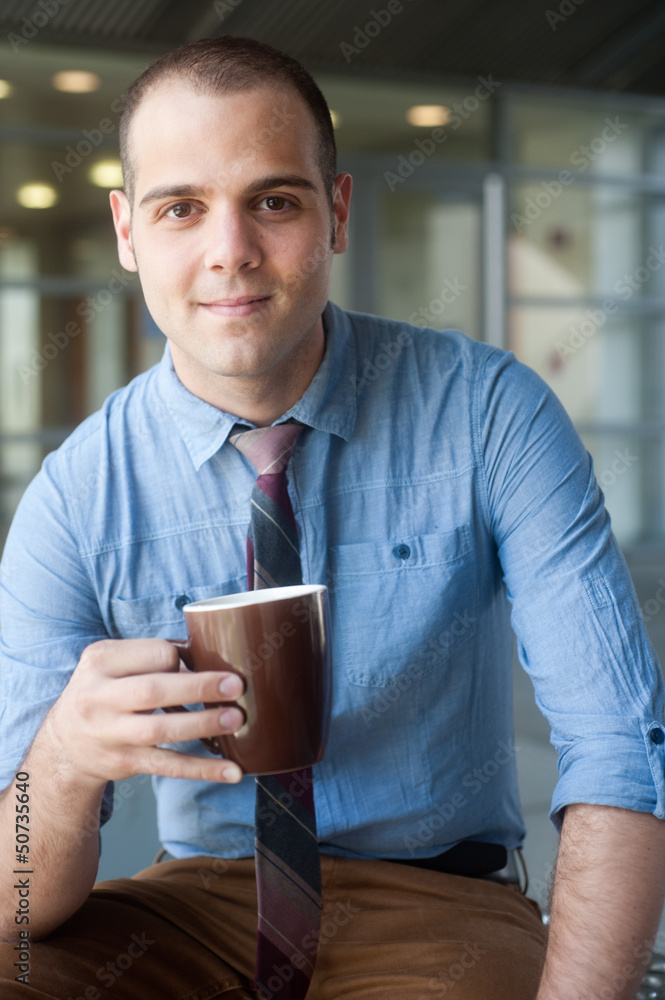portrait of a young handsome businessman portrait of a young handsome businessman