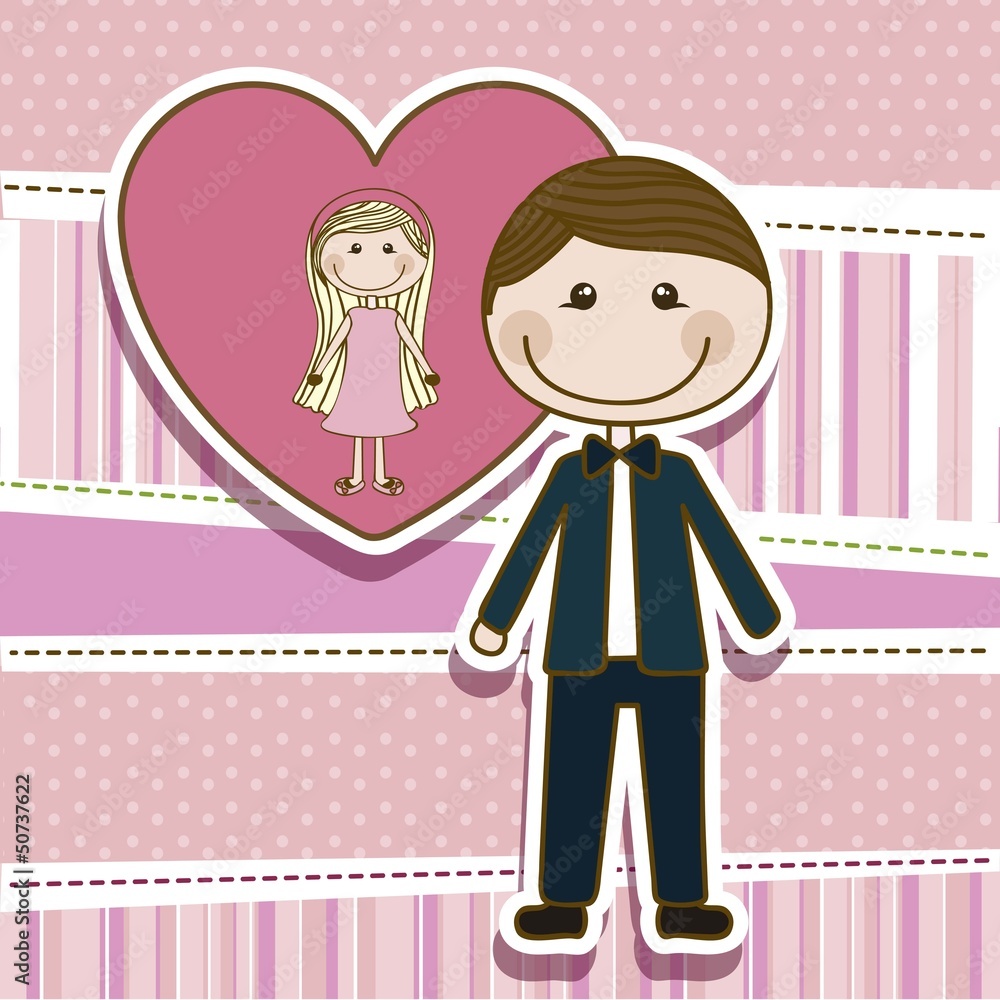 Illustration of love Illustration of love