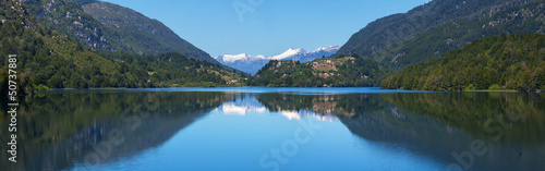 Mountain scenery  Carretera austral  Patagonia  Chile