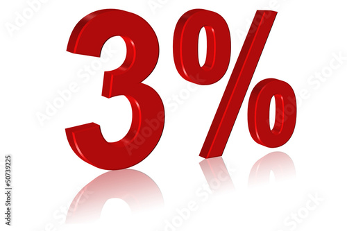 3%