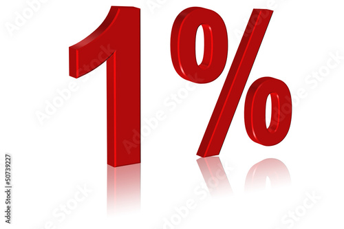 1%