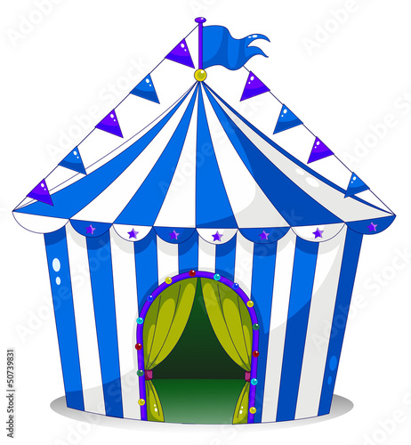 A circus tent