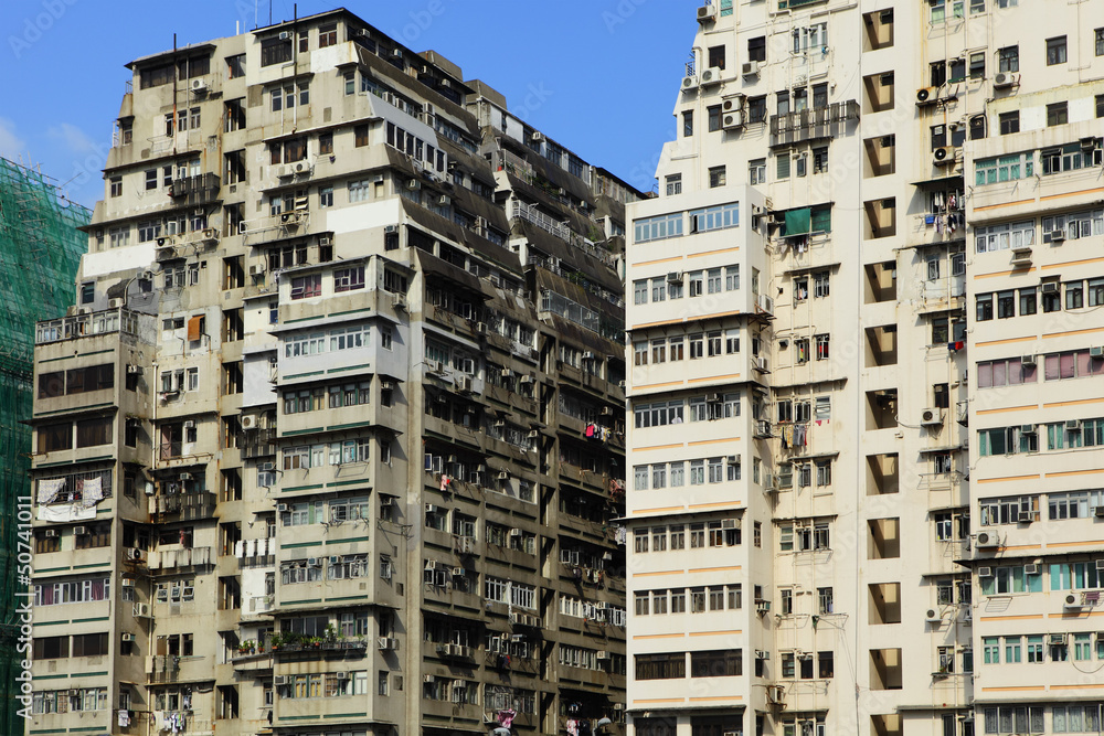 Hong Kong old building