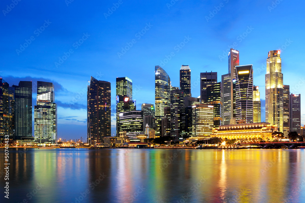 Singapore skyline