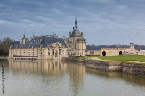 Chantilly castle, Oise, Picardy, France