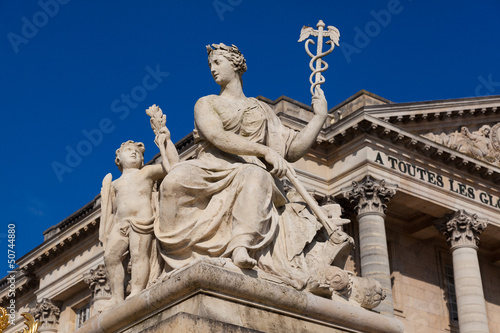 Sculpture in Versailles, Yvelines, Ile de France, France