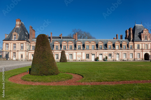 Fontainebleau castle, Seine et marne, Ile de France, France photo