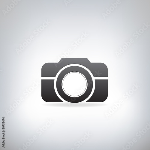 stylized photo camera