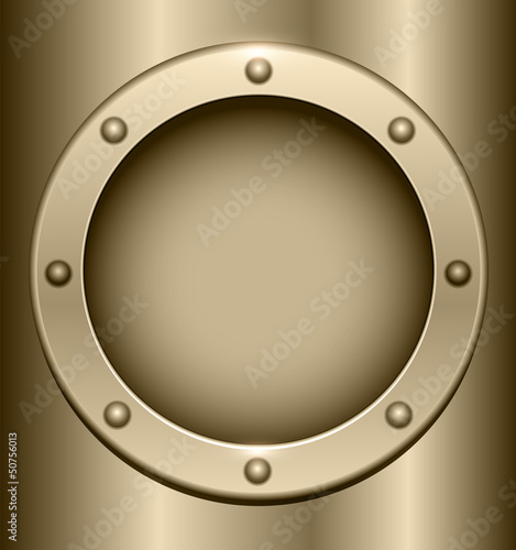 3D metal background.