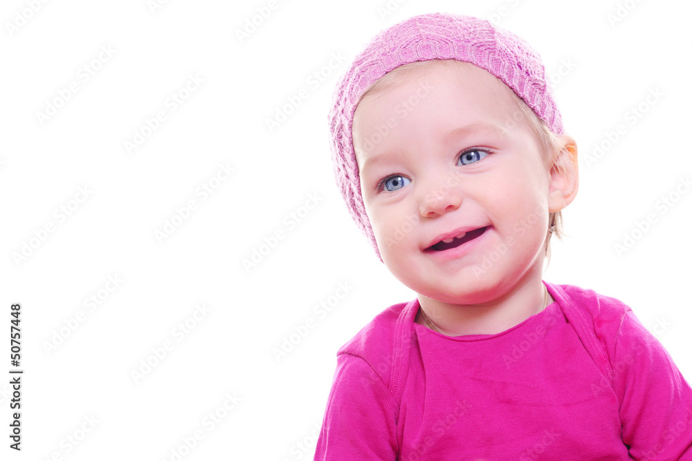 Portrait of a beautiful baby girl Portrait of a beautiful baby girl
