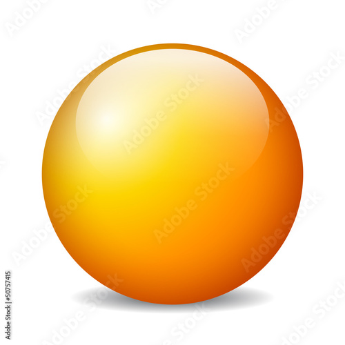 Vector glossy ball