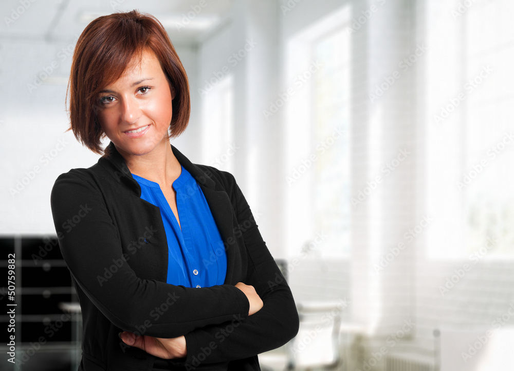 Smiling businesswoman Smiling businesswoman